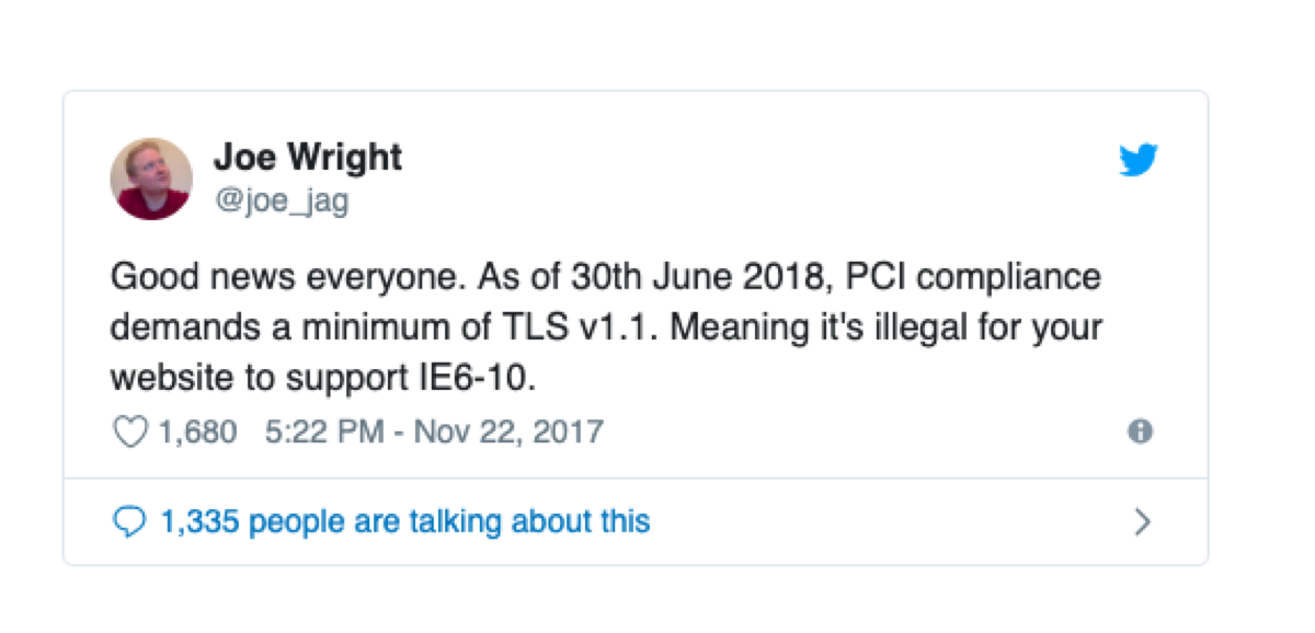 IE6 becomes illegal