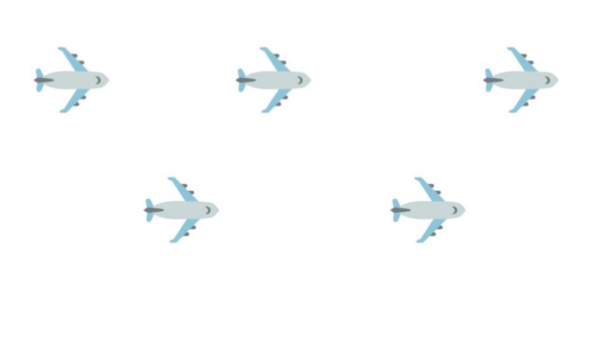 Aircraft to be detected by the classifier