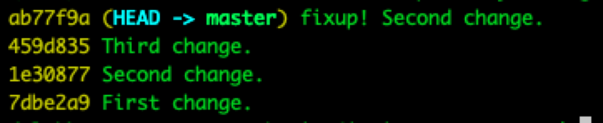 git commit --fixup 1e30877